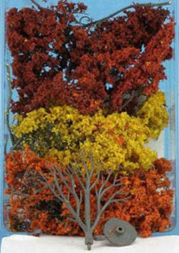 Dollhouse Miniature Fine-Leaf Fall Mix